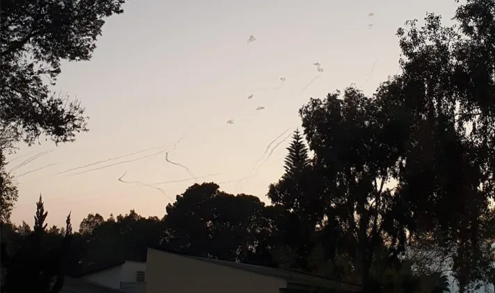 יירוטים בשמי העוטף