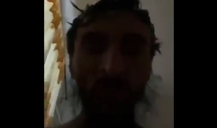 התיעוד שהעלה הבלוגר לרשת