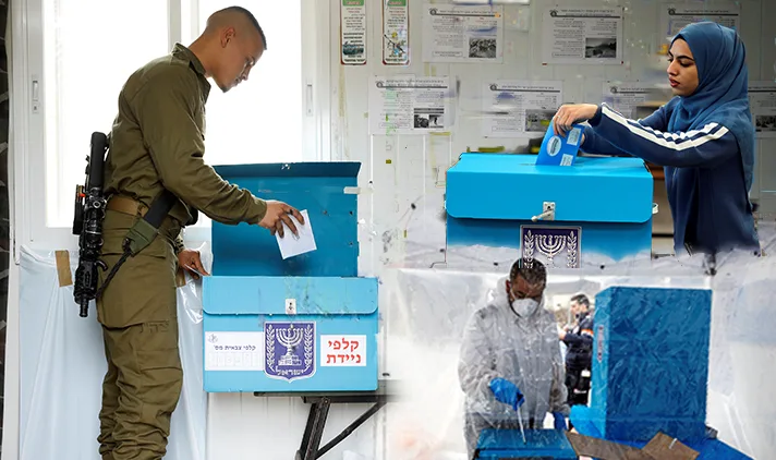 הצבעות ברחבי הארץ