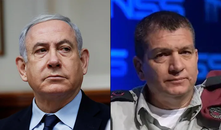 אהרון חליוה ובנימין נתניהו