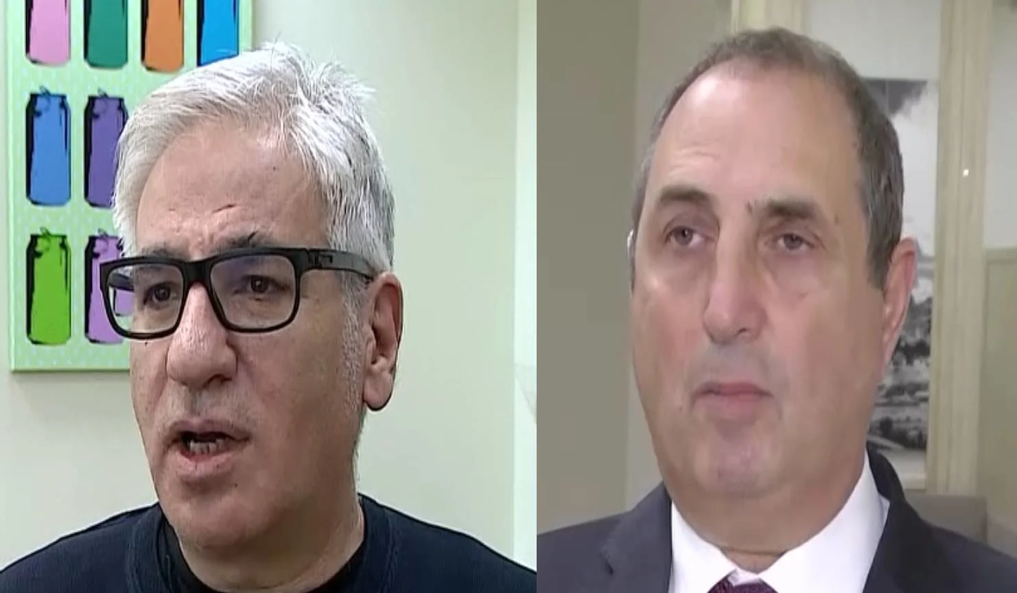 דיוויד טוקר, מנכ''ל מלונות רמדה ורויאל ירושלים, ואמיר חייק, נשיא התאחדות המלונות בישראל