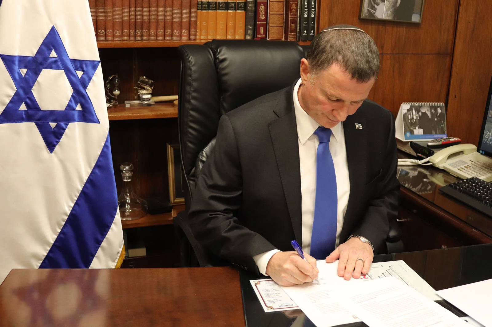 יו''ר הכנסת יולי אדלשטיין