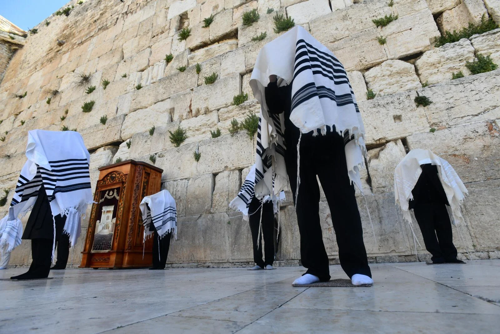ברכת כהנים בכותל במתכונת מצומצמת
