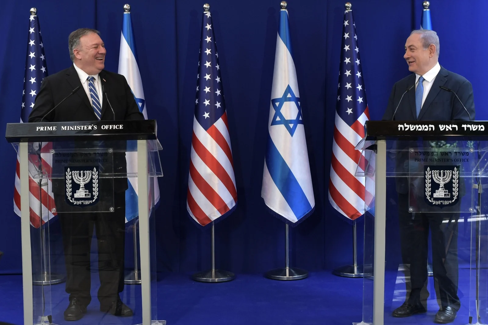 נתניהו ופומפאו נפגשים