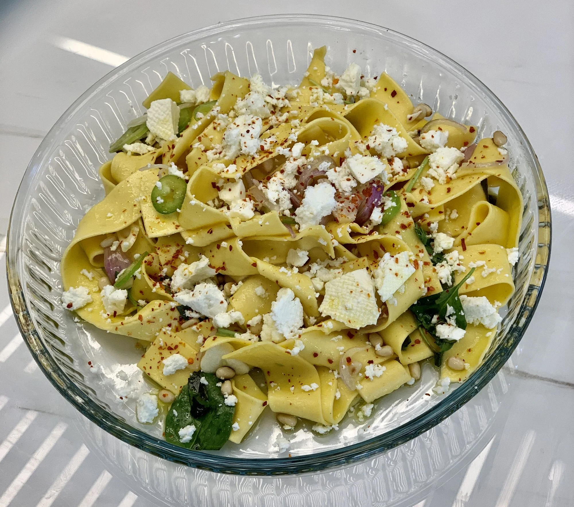 פסטה פפרדלה בולגרית