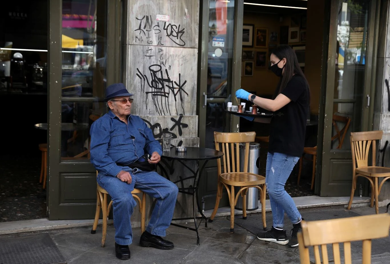 מסעדה בזמן הקורונה