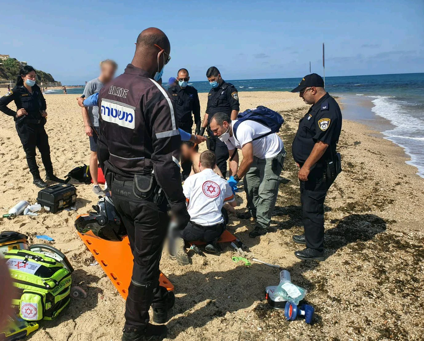 אישה טבעה בחוף גבעת עלייה בתל אביב