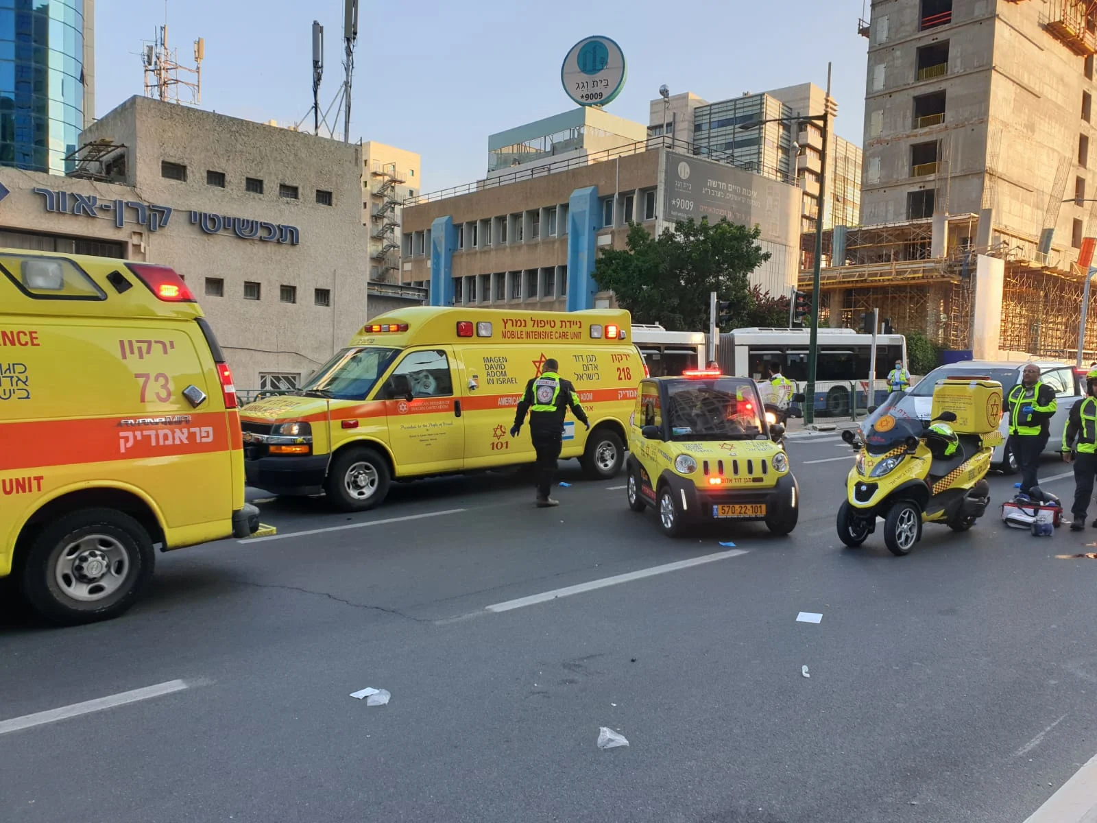 תאונת דרכים ברמת גן