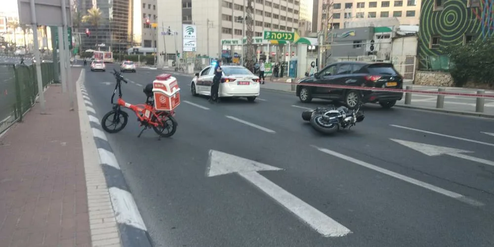 תאונת דרכים ברמת גן