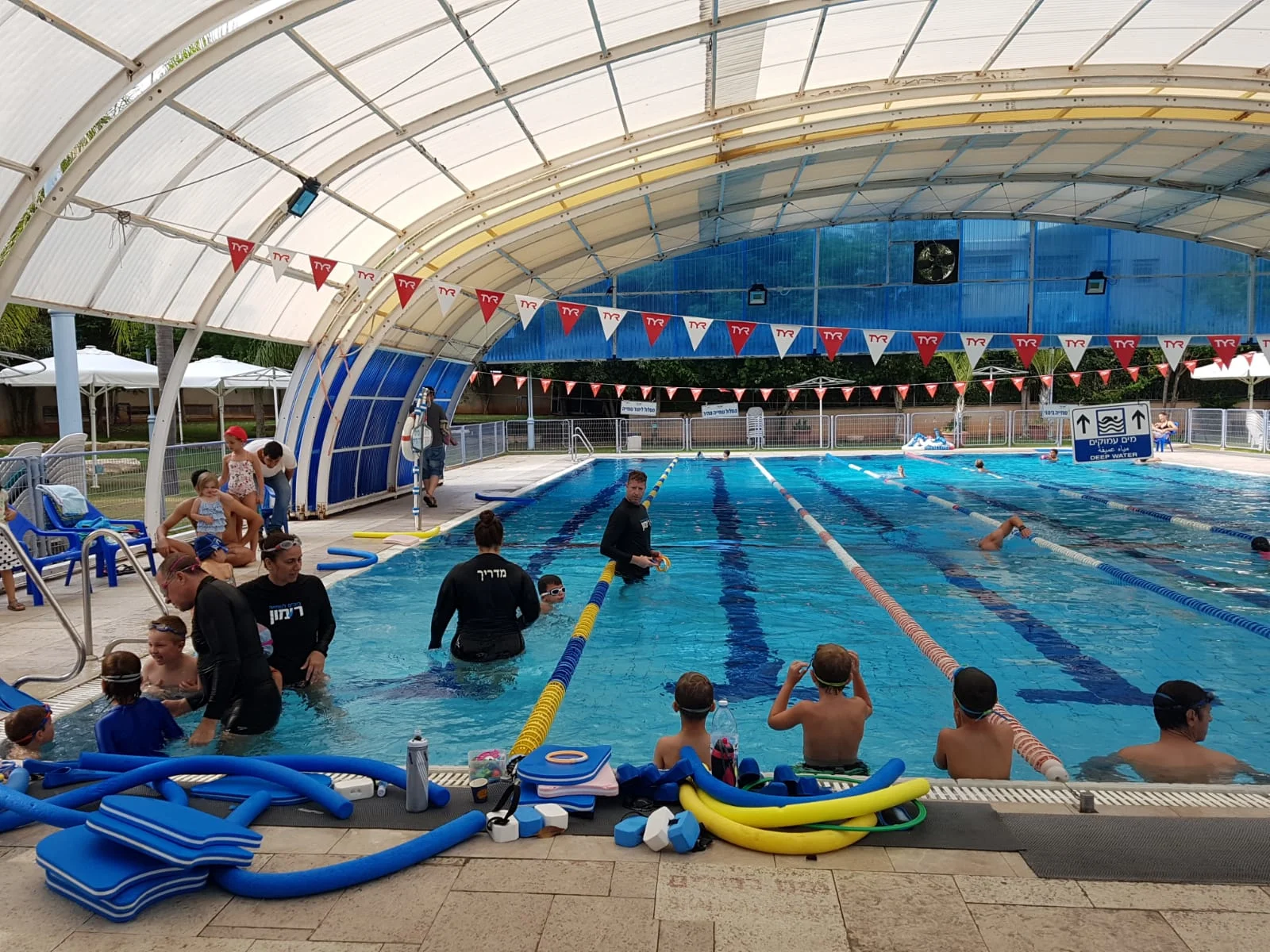 יתרונות של שחייה בקרב ילדים