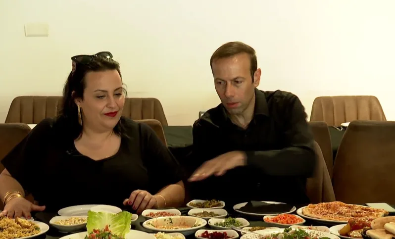 חזי סימנטוב והשפית נוף עתאמנה