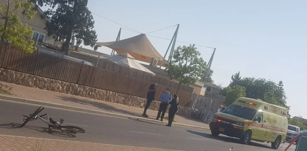 חשד לתאונת פגע וברח בערד