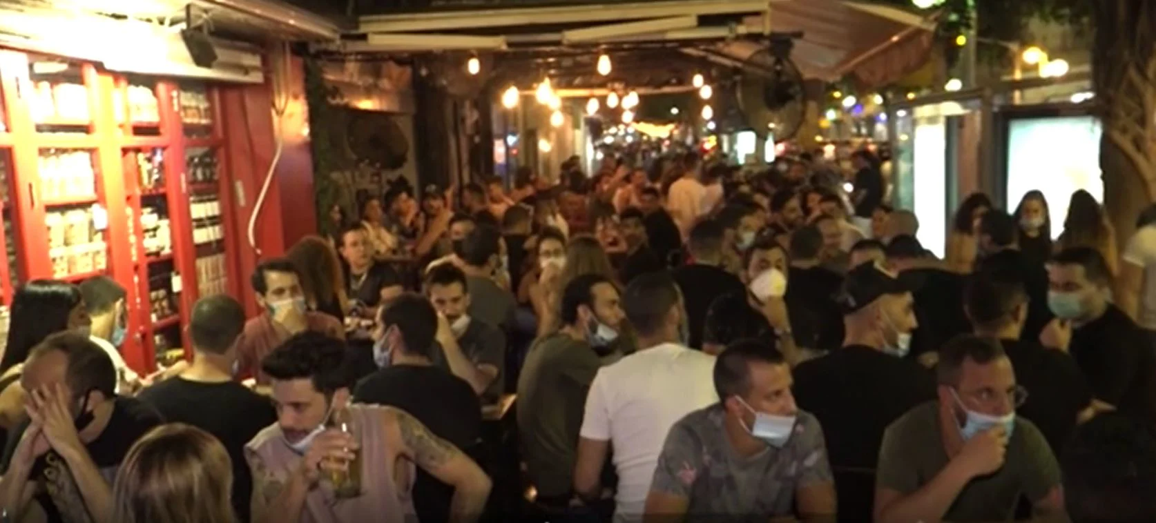 בר בתל אביב בימי הקורונה