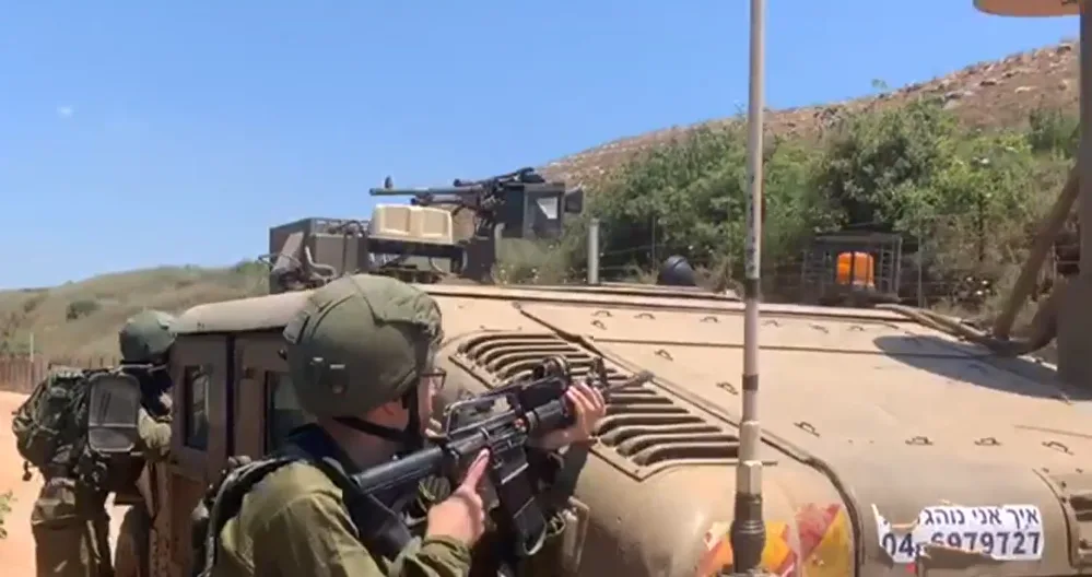 לוחמי גולני בגבול לבנון
