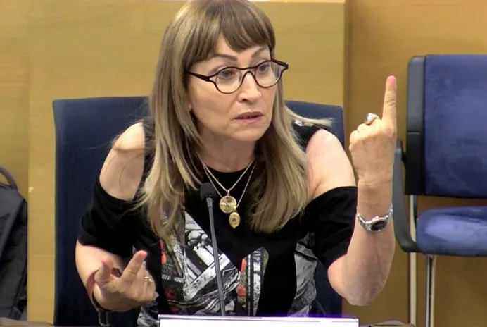 מנכ''לית תיאטרון בית ליסין ציפי פינס בוועדת הקורונה