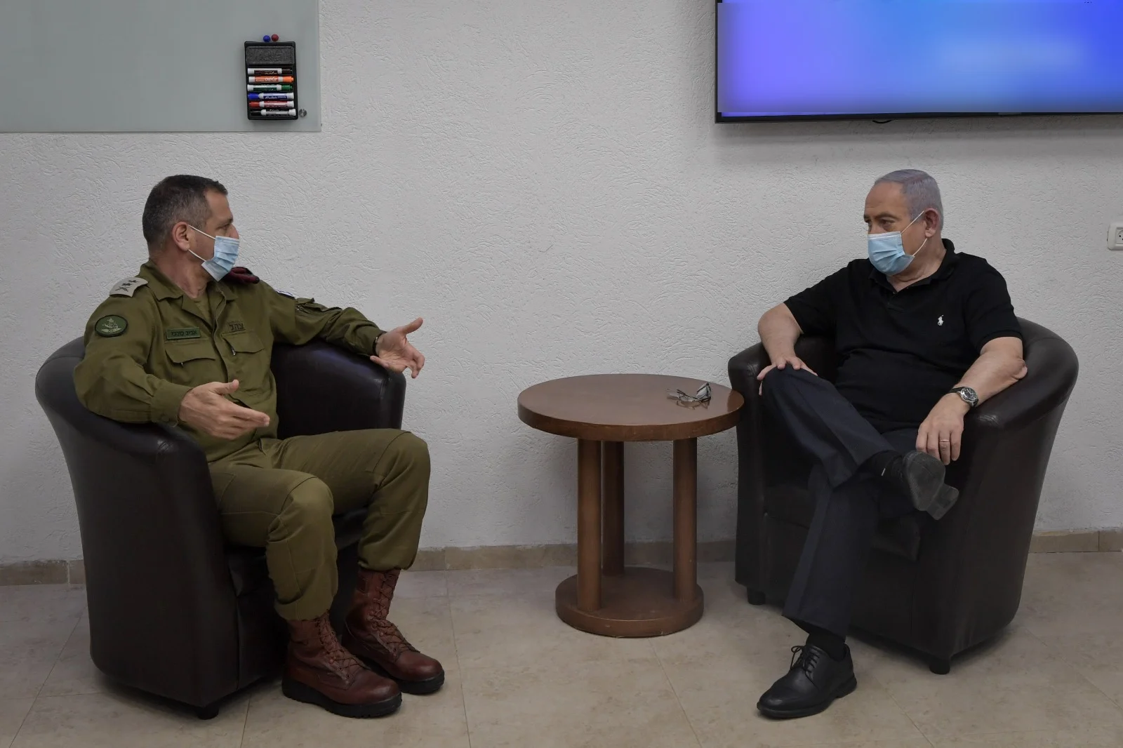 ראש הממשלה בנימין נתניהו נפגש עם הרמטכ''ל אביב כוכבי