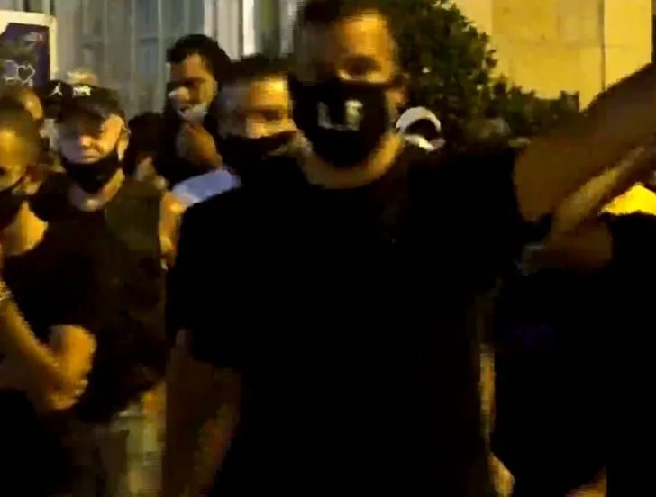 תקיפת צוות חדשות 13 במחאה בירושלים