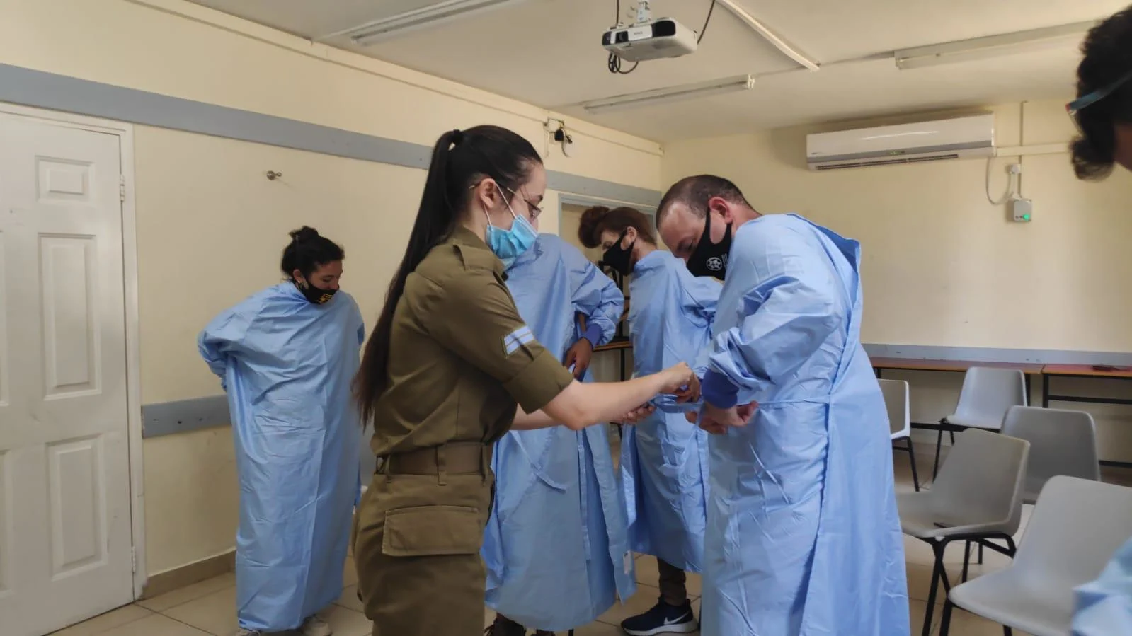 הכנות למפקדת הקורונה של פיקוד העורף
