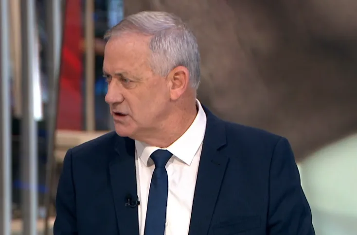 שר הביטחון בני גנץ