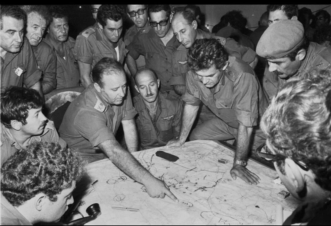 מלחמת יום הכיפורים: הרמטכ"ל בהתייעצות בפיקוד הצפון
