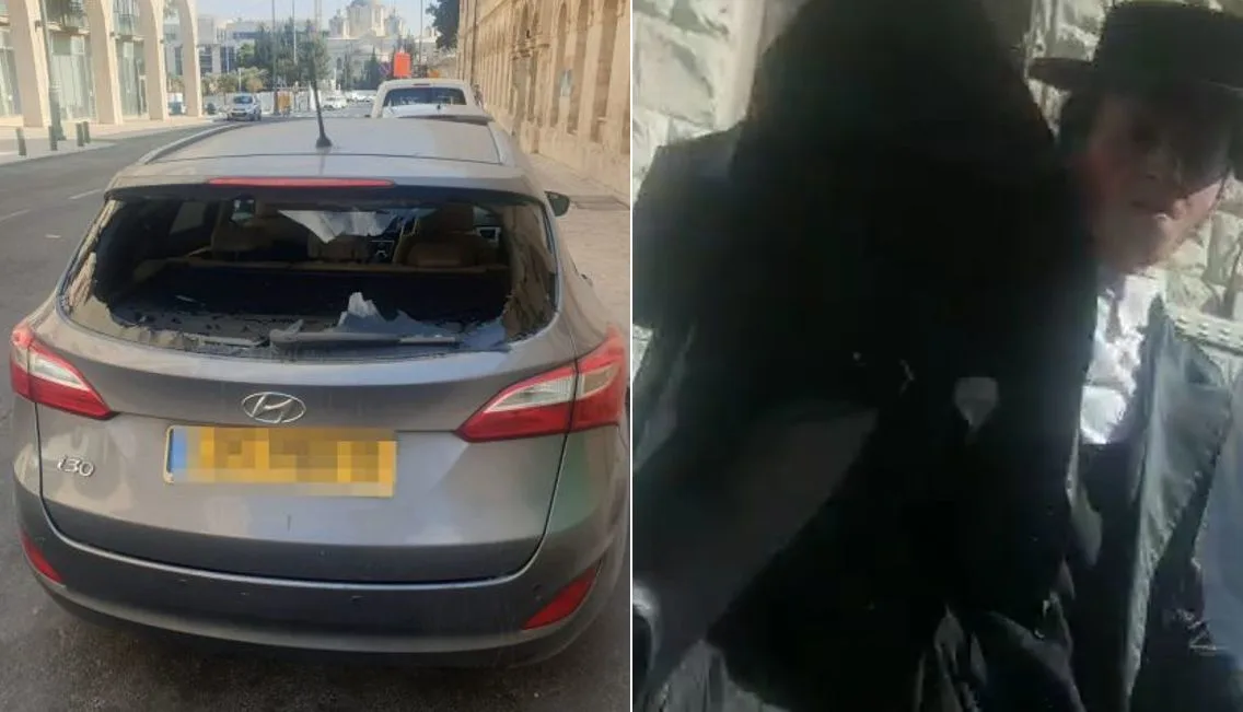 צוות חדשות 13 הותקף במאה שערים