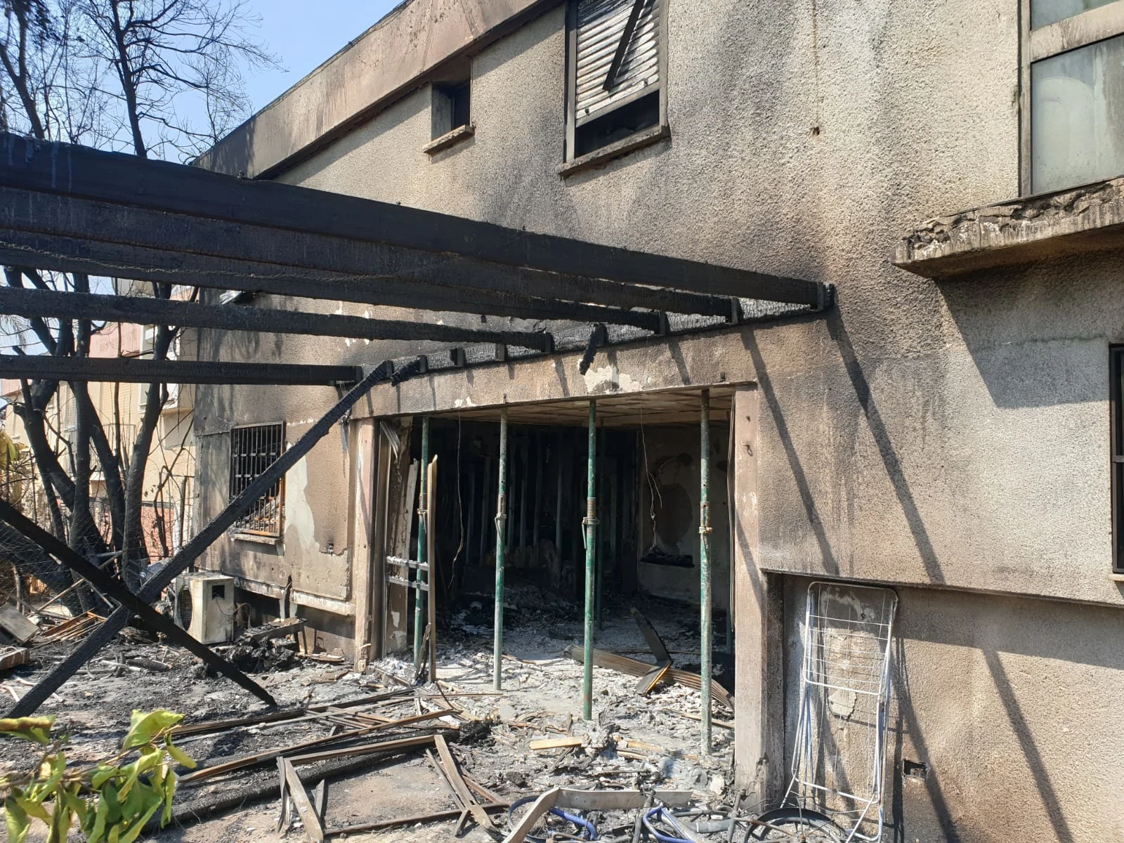 ''מה נעשה בחורף''? בית שנשרף בנוף הגליל