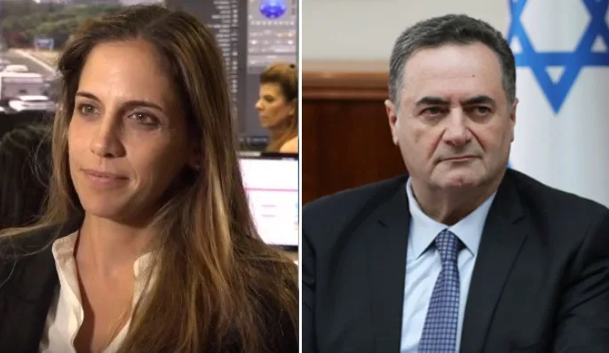 ישראל כ''ץ וקרן טרנר-אייל