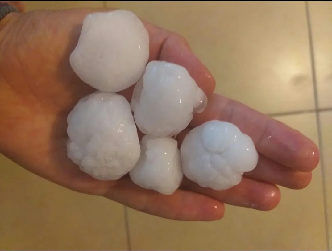 ברד בערבה הדרומית