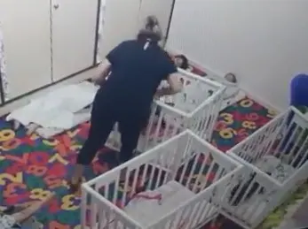 תמונה מתוך אחת ממצלמות הגן