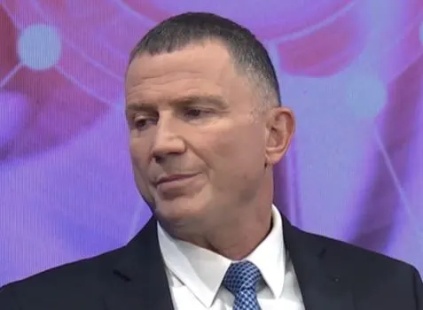 שר הבריאות יולי אדלשטיין בוועידת הבריאות של רשת 13