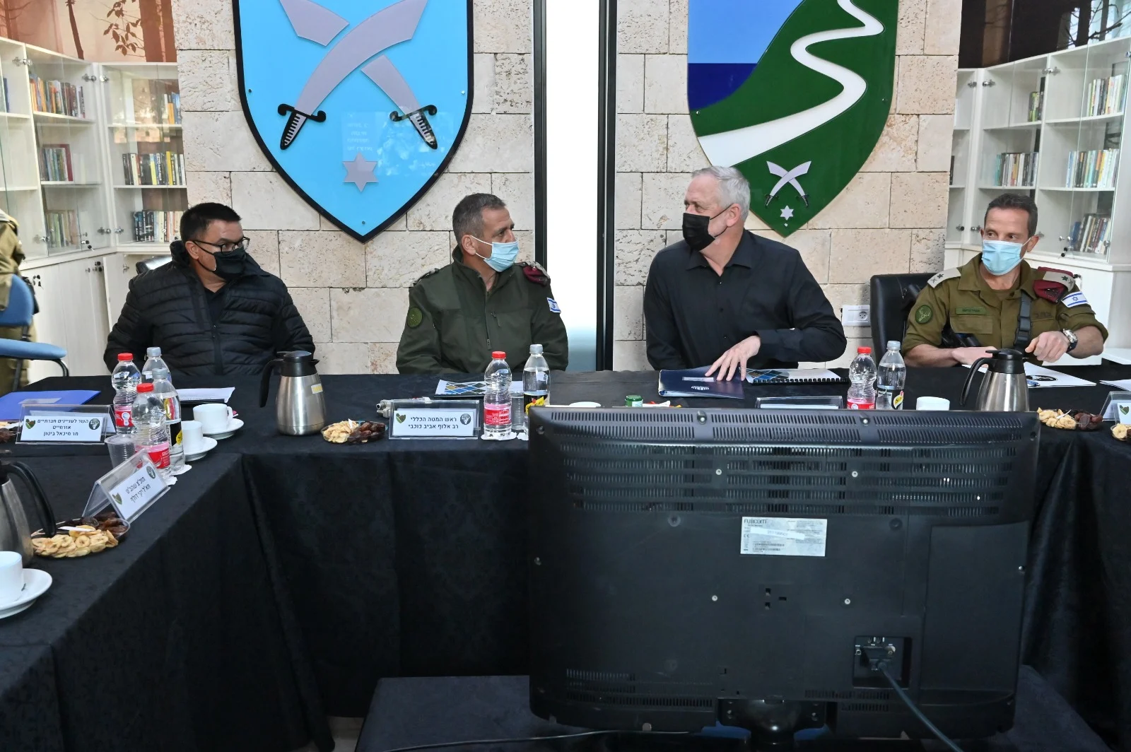 שר הביטחון בני גנץ בסיור בצפון