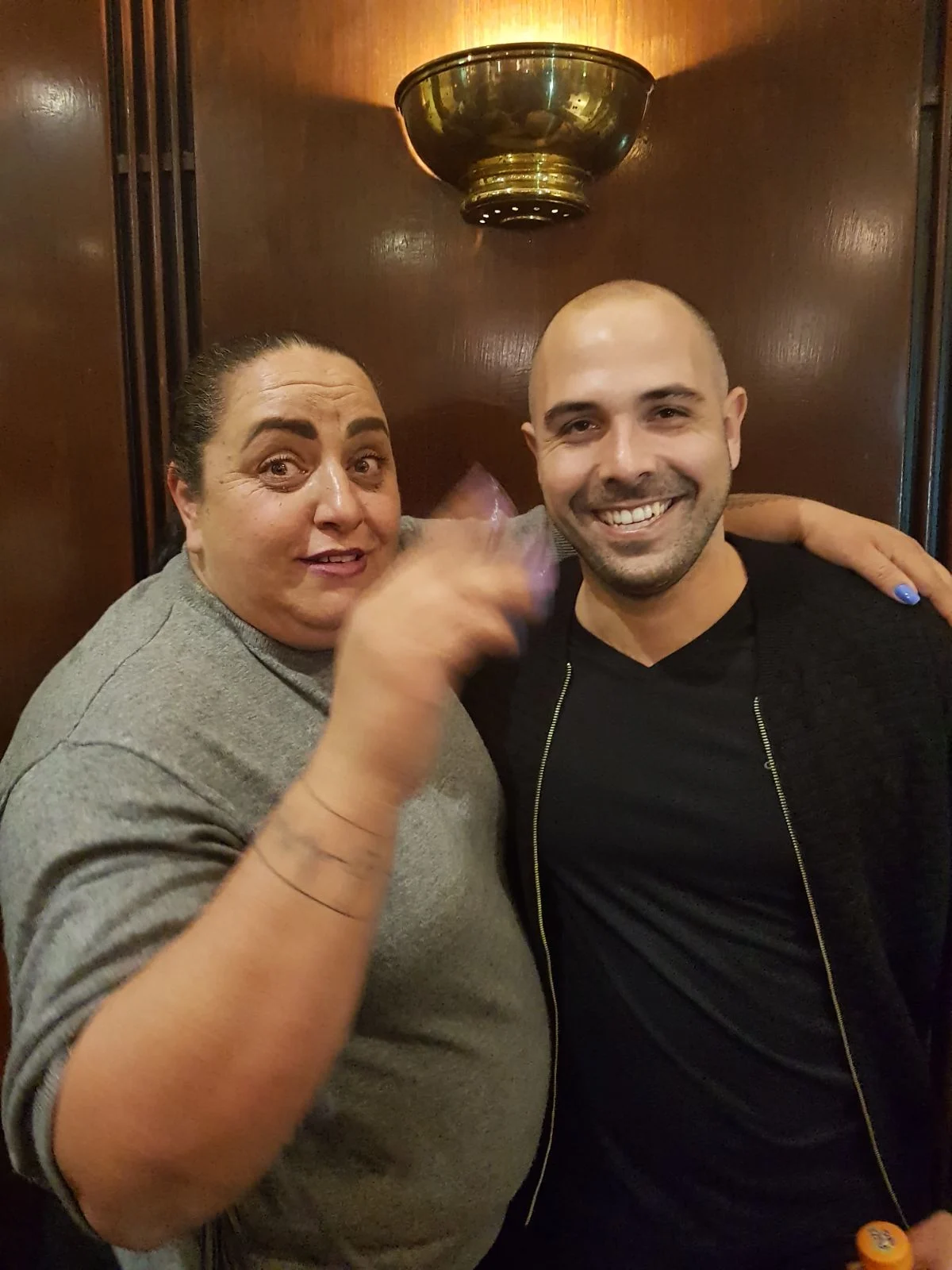 חברים על היום. תמי סמדג'ה ואביחי אוחנה