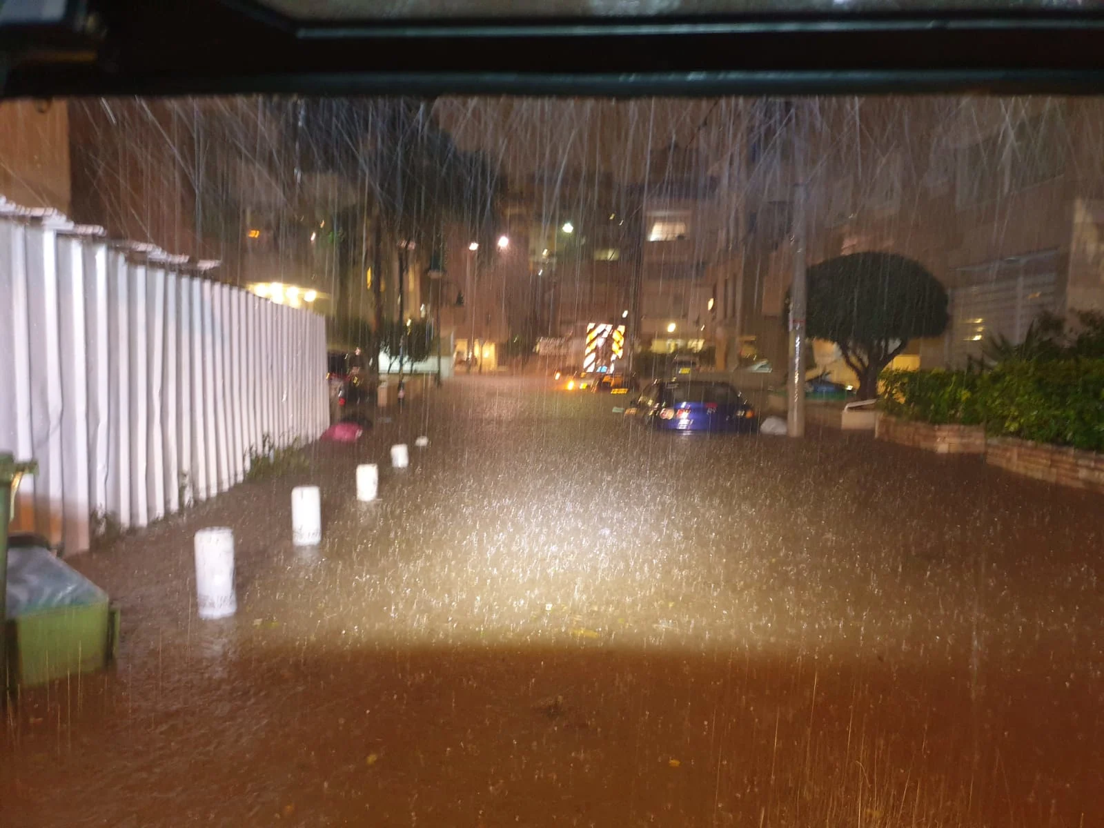 הצפות ברחבי גוש דן