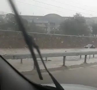 הצפות בכביש החוף