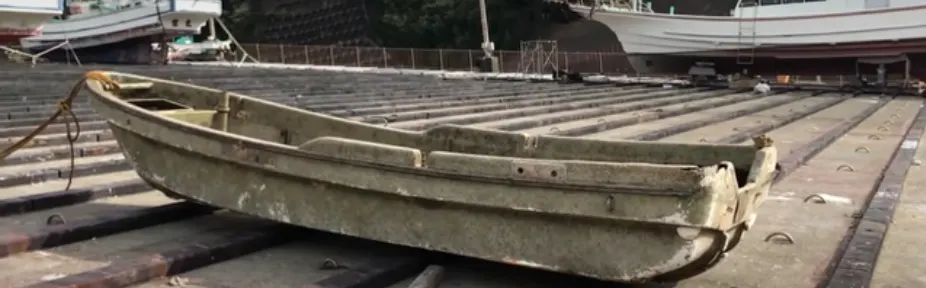 הסירה שנשטפה לחופי יפן בתחילת החודש