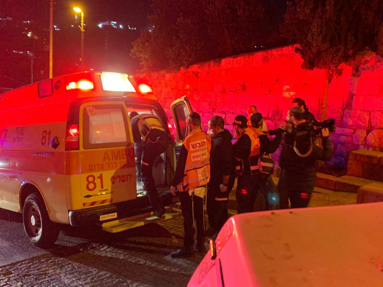 זירת פיגוע הירי בשער האריות בעיר העתיקה בירושלים
