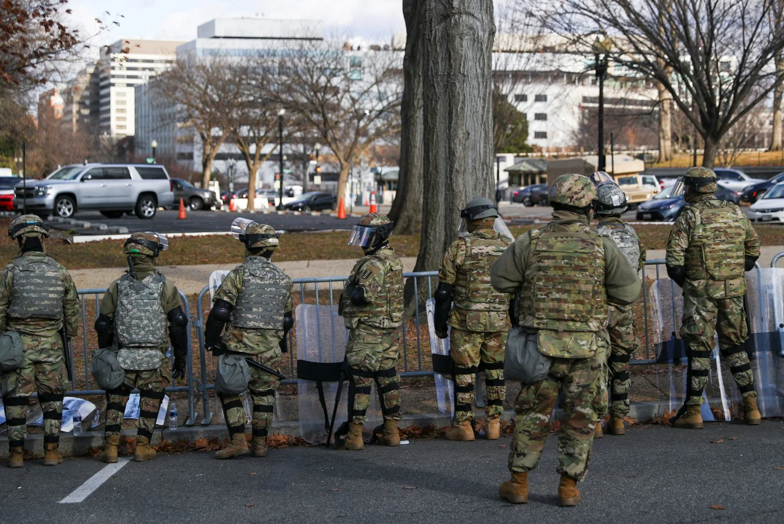 חיילים בגבעת הקפיטול