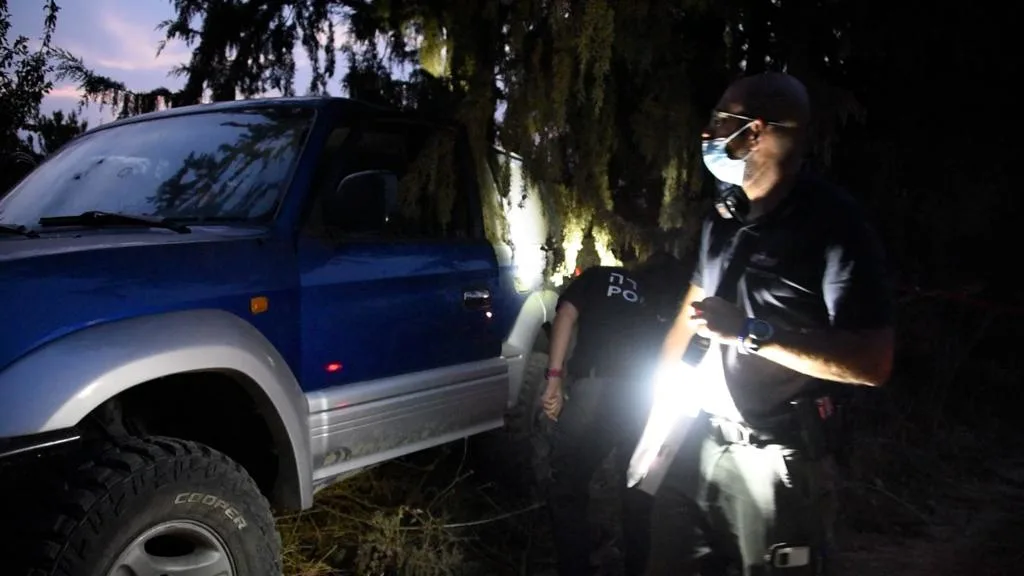 רכב ששימש את המתנקשים ברצח המשולש בתל דן