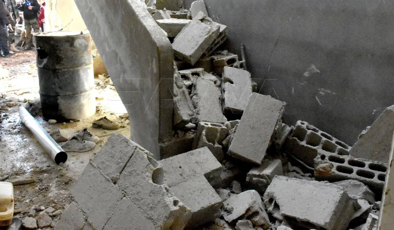 הבית שלטענת סוריה נפגע בתקיפה שיוחסה לישראל