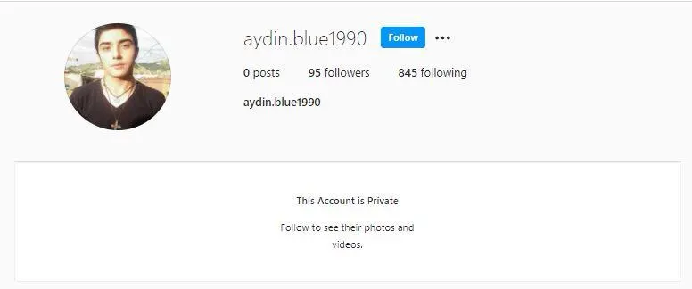 אינסטגרם, איראן, רשת חברתית, זיוף, פרופיל פיקטיבי