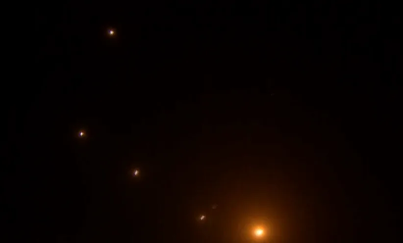 יירוטי רקטות בעוטף עזה