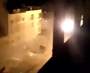 שיגור רקטות מלב שכונת מגורים ברצועה