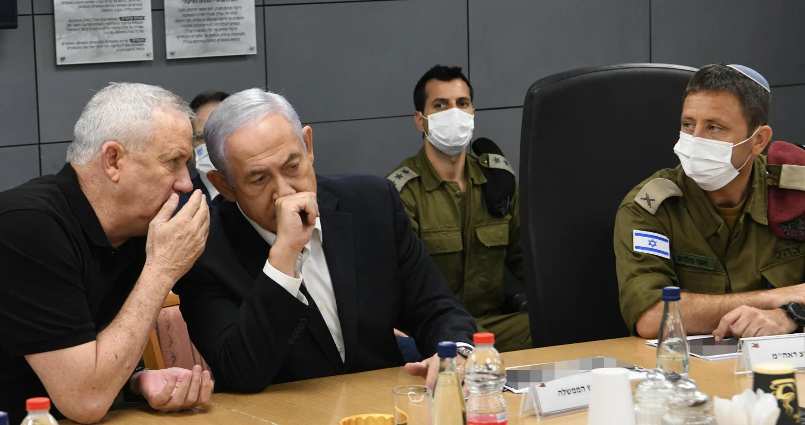 נתניהו, גנץ, שומר החומות