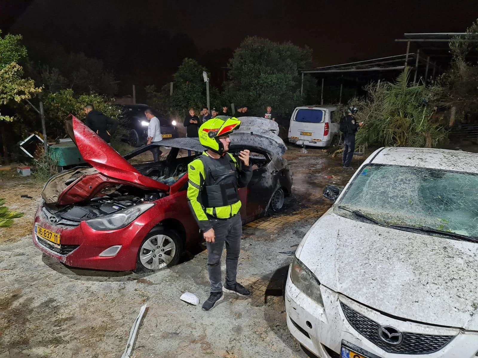 אב ובתו נהרגו מפגיעת רקטה בלוד