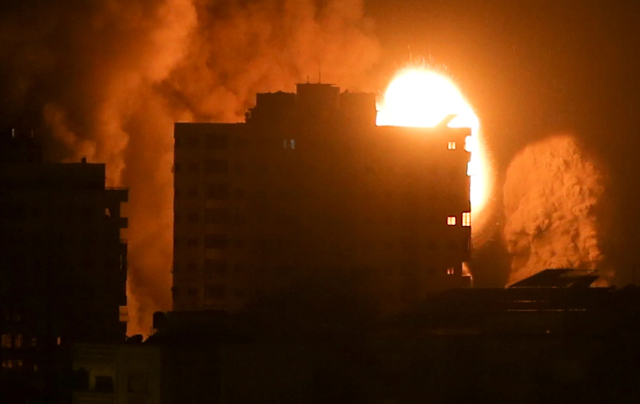 תקיפת צה''ל ברצועה במבצע שומר החומות