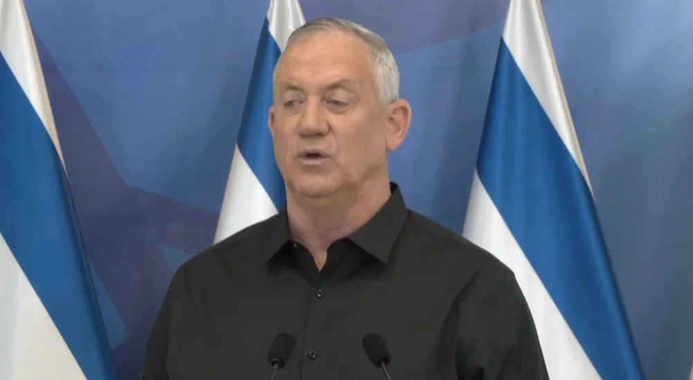 שר הביטחון בני גנץ