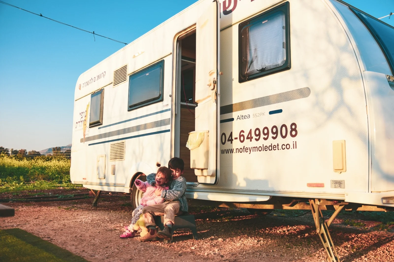 בילוי בקרוואן נופי מולדת