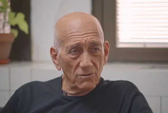אהוד אולמרט בוועידה הלאומית של חדשות 13