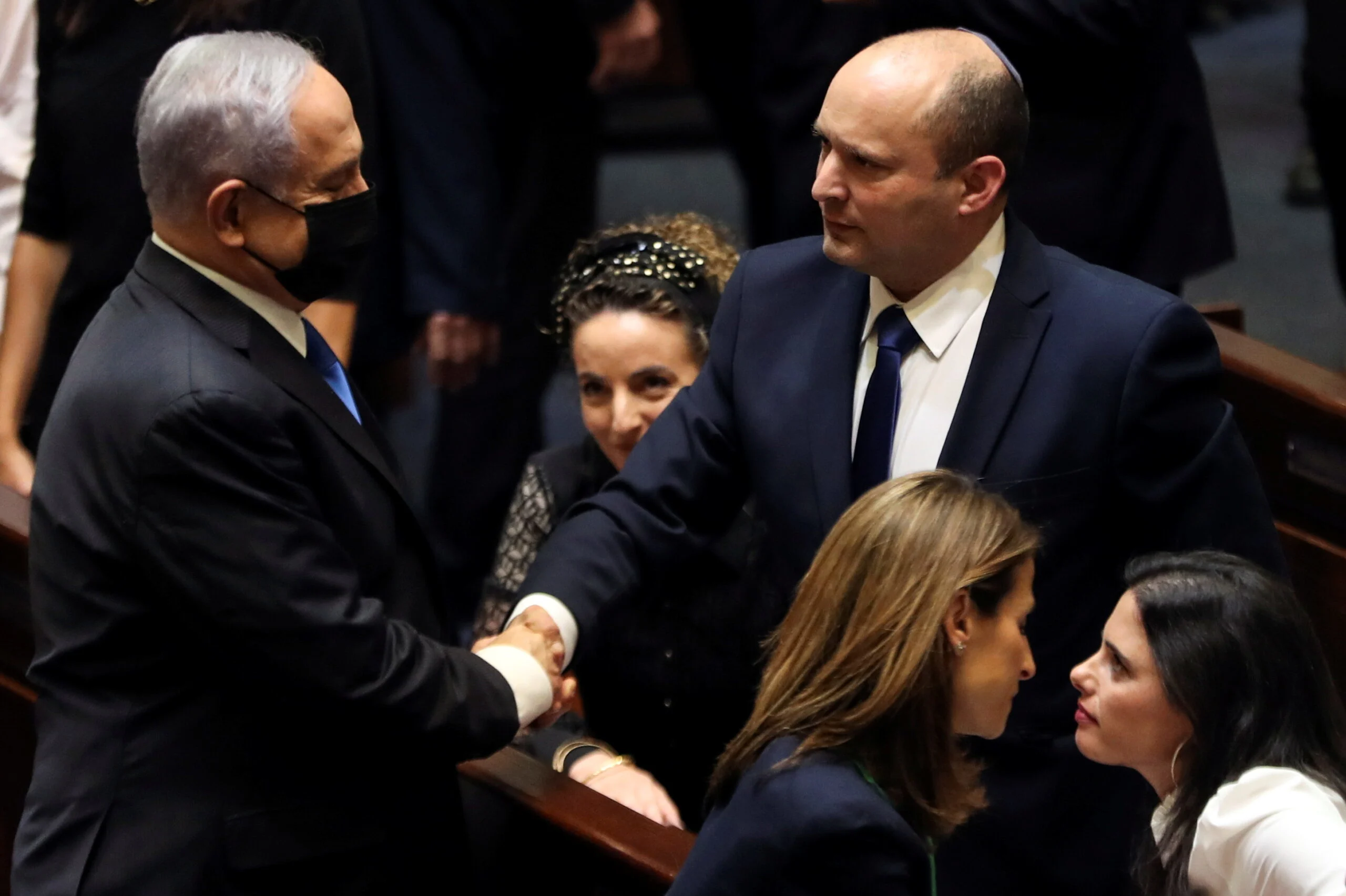 נפתלי בנט ובנימין נתניהו
