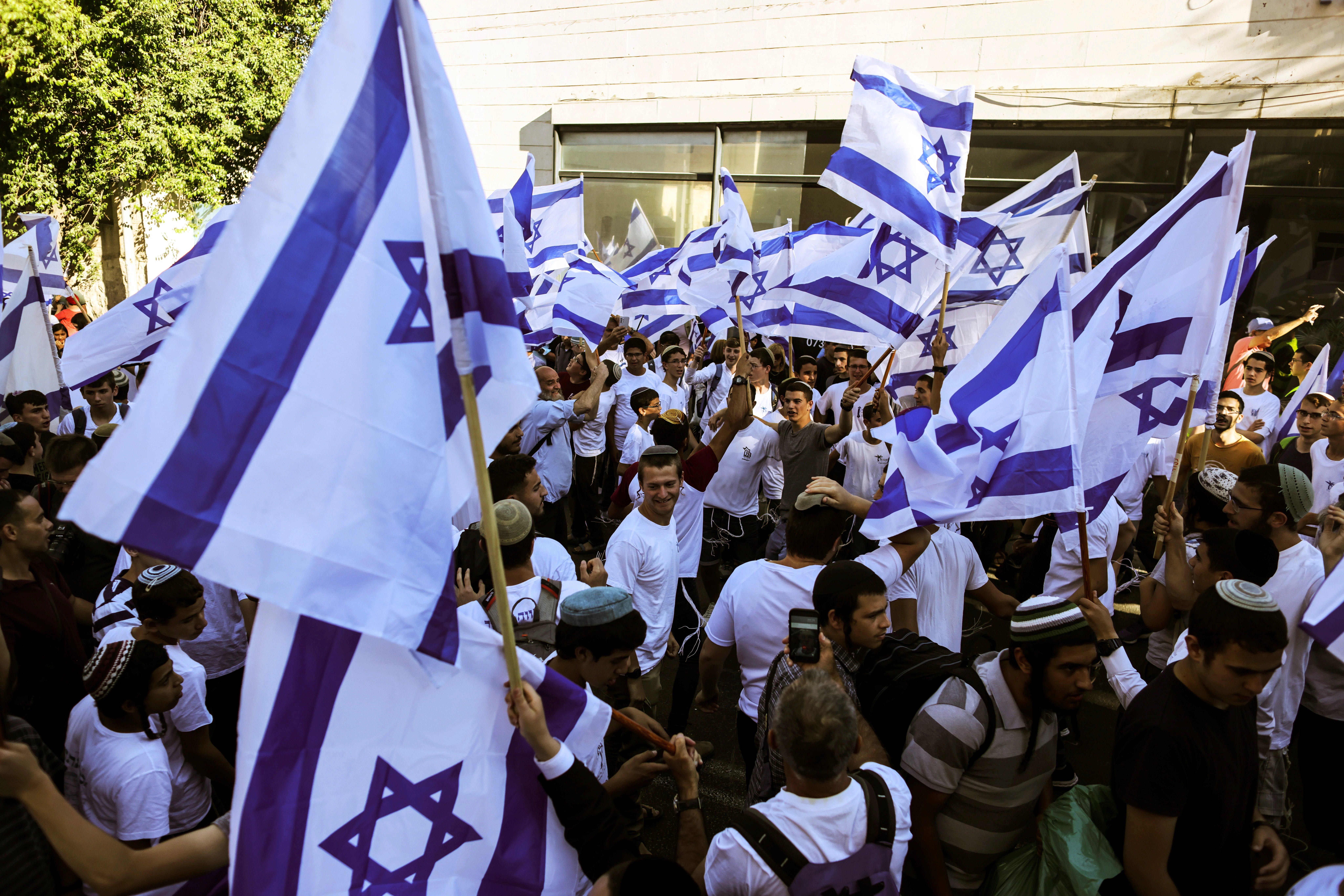 מצעד, דגלים, ירושלים, דגל ישראל